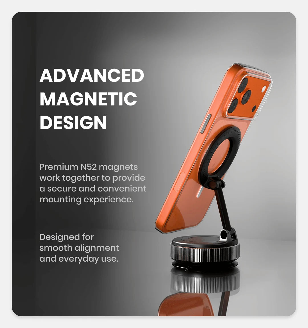 Ultra Strong Suction & Powerful Magnetic