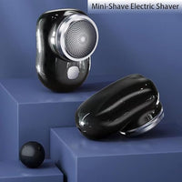 Mini-Shave Portable Electric Shaver.