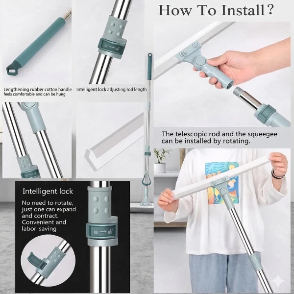 Magic Broom Floor Wiper