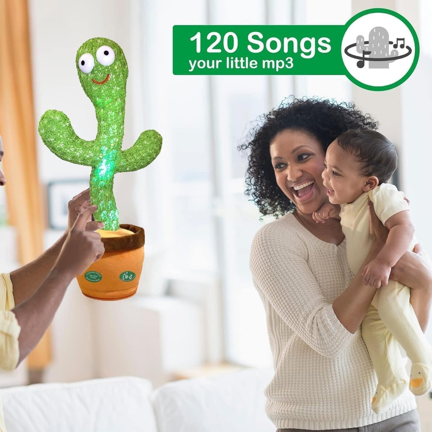 Musical Dancing & Mimicry Cactus Toy