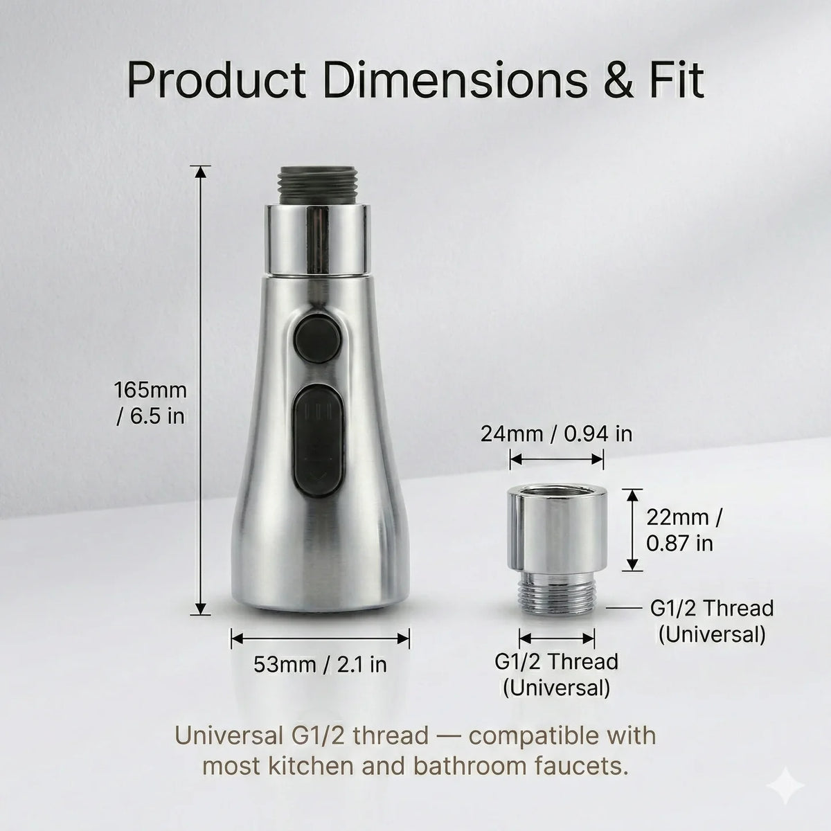 360° Rotating Faucet Extension Nozzle